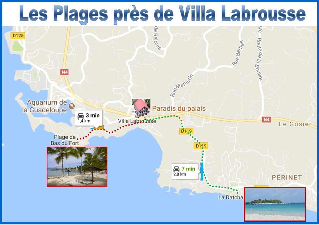 Villa Labrousse Le Gosier  Eksteriør bilde